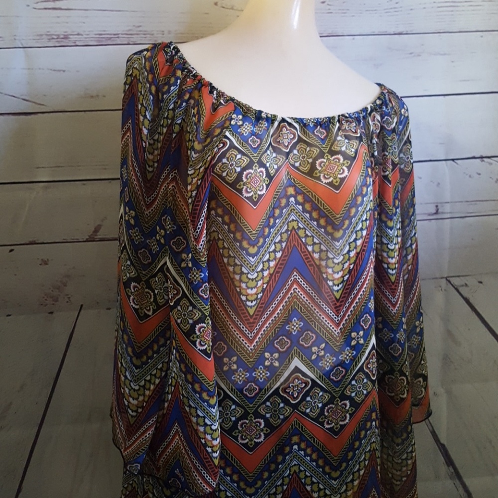 AHTO sheer top
